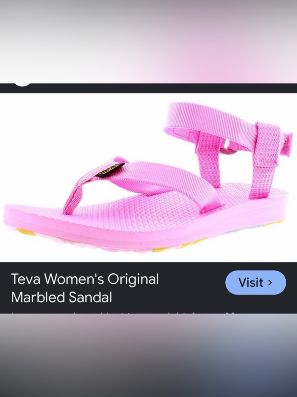 Teva Women's Original Sandal in Bright Pink